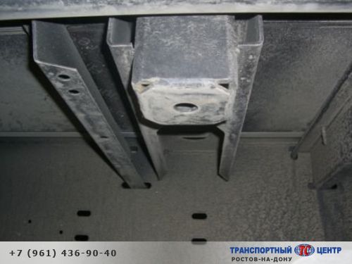 Закладные под коники на полуприцеп Шмитц